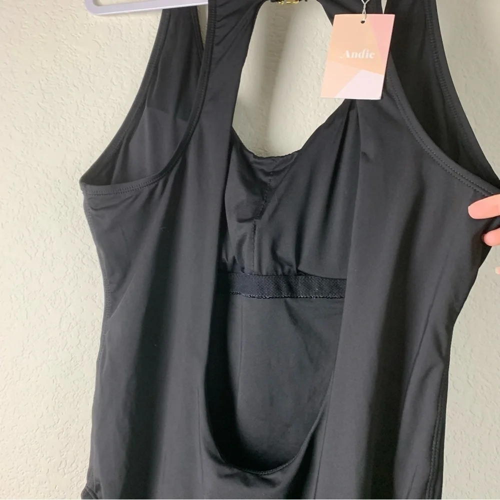Andie Womens black Catalina one piece swimsuit XXXL